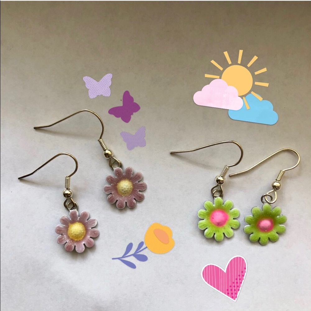 Cute Flower Earrings